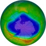 Antarctic Ozone 2010-10-03